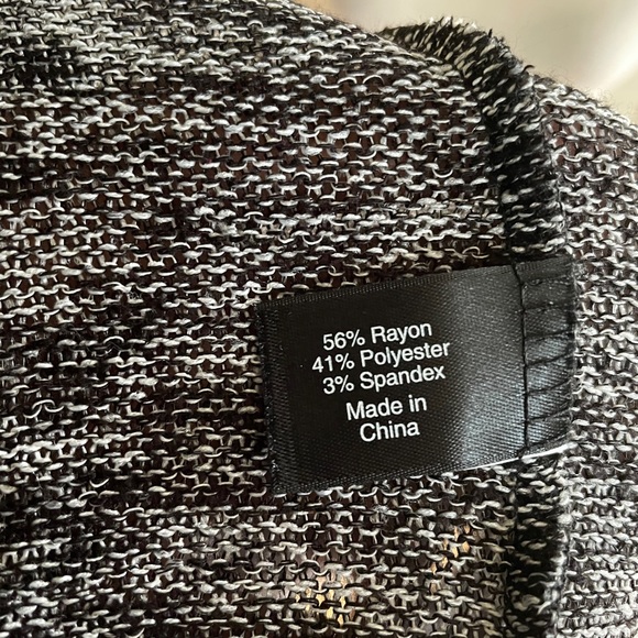 NWT Lane Bryant Gray Black Long Cardigan 22/24 - Picture 8 of 8